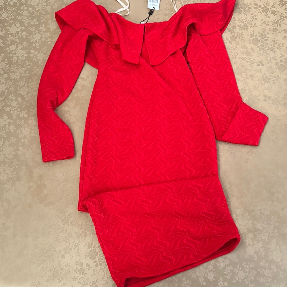 Red dress
